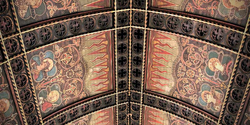 Ceiling at St Mary