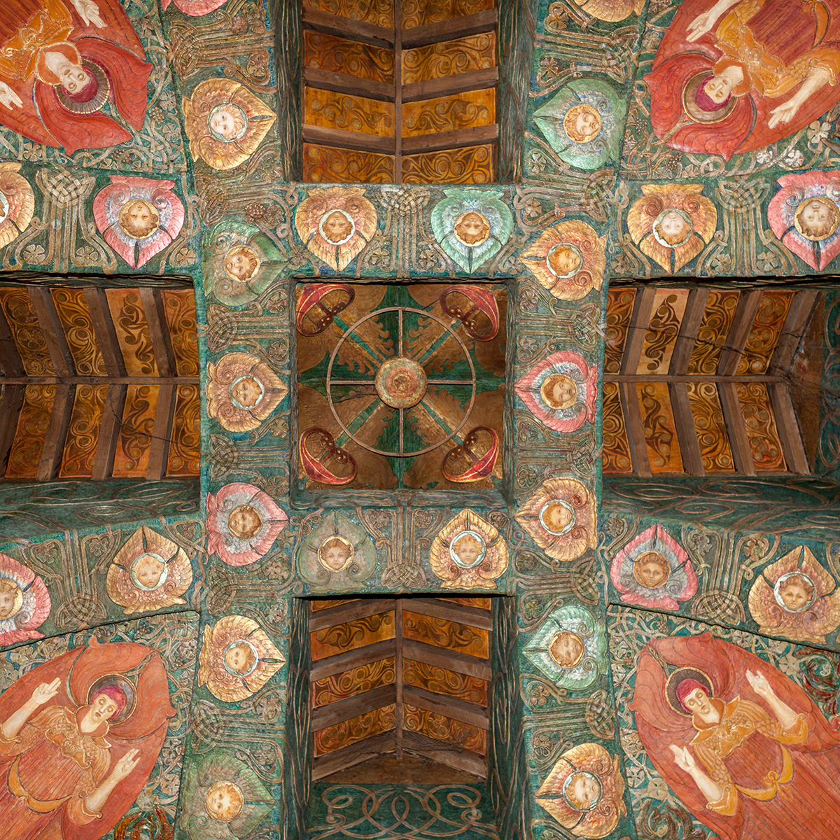 Ceiling at Watts Cemetery Chapel