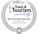 2019 Best Bespoke Arts & Crafts Tour Operator
