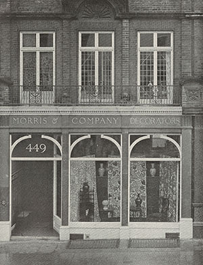 Morris & Co. Decorators 449 Oxford Street, London, c. 1898. 