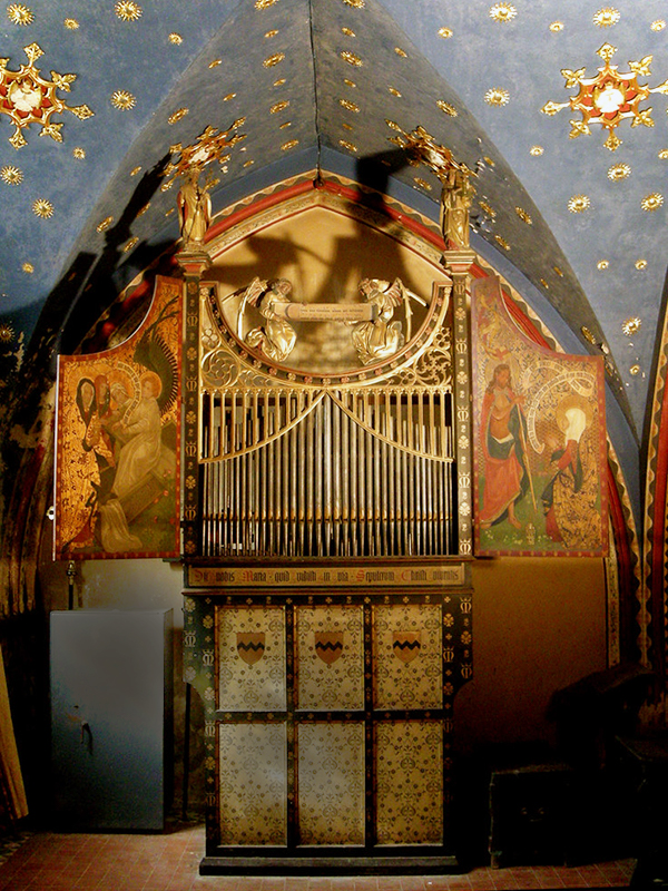 The Organ at the Chapel of the Holy Sepulcher